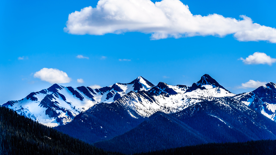 The Cascade Mountain Range, Manning Provincial Park, British Columbia, Canada