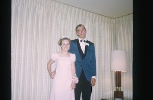 Pual and Madeline, Senior Prom, Deerfield High School, 1969