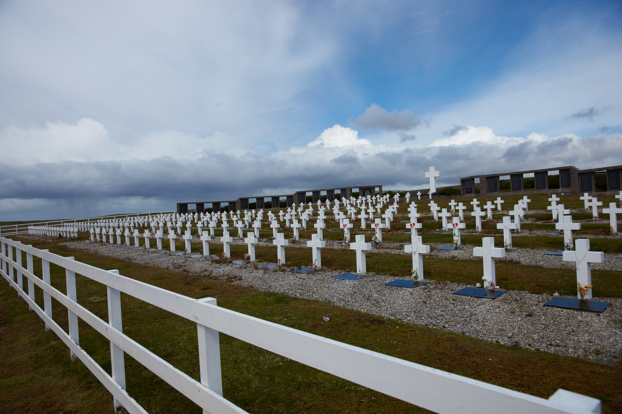 Argentine Cemetery, Darwin, Falkland Islands, Antarctica