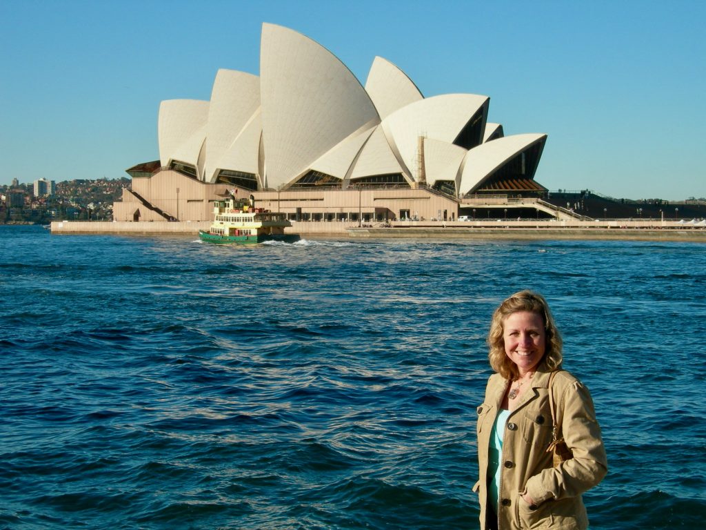 Madeline and the Sydney Opera House, Sydney, Australia