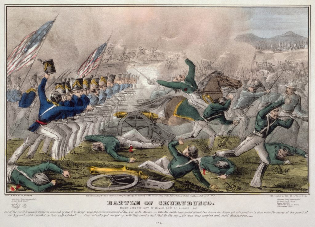Battle Of Churubusco, Mexican-American War, 1847