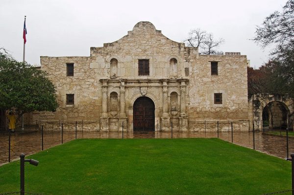 Front Entrance Alamo, San Antonio, Texas