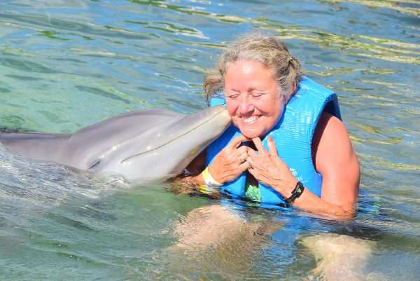 Dolphin Swin With Madeline, Hacienda Tres Rios, Playa del Carmen, Mexico