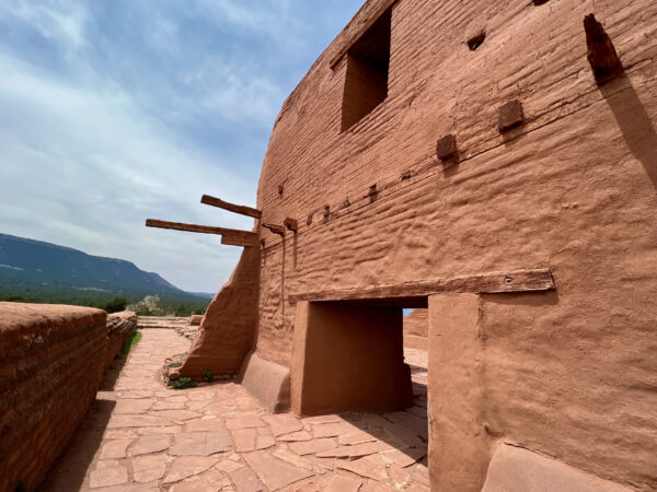 Church Reconstruction, Pecos National Historical Park, New Mexico