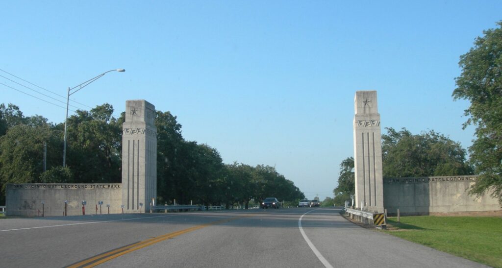 Entrance, San Jacinto Battleground State Historic Site, Houston, Texas