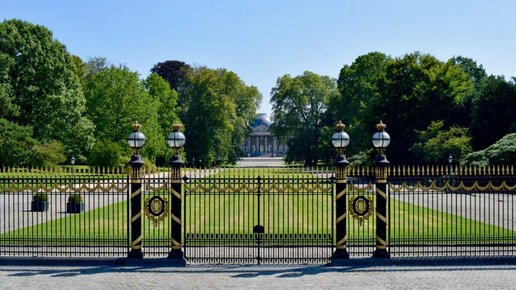 Golden Gates, Royal Palace, Brussels, Belgium