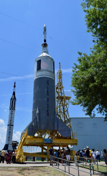 Mercury Redstone and Little Joe II, Rocket Park, Space Center Houston, Texas