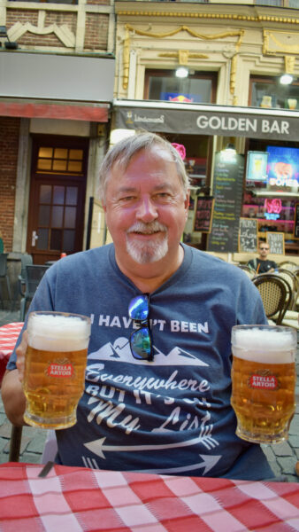Paul Sampling Beer, Le Grec, Brussels, Belgium