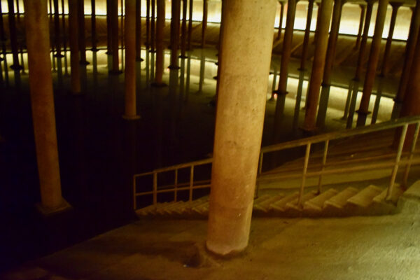 Stairs to Floor, Buffalo Bayou Park Cistern, Houston, Texas