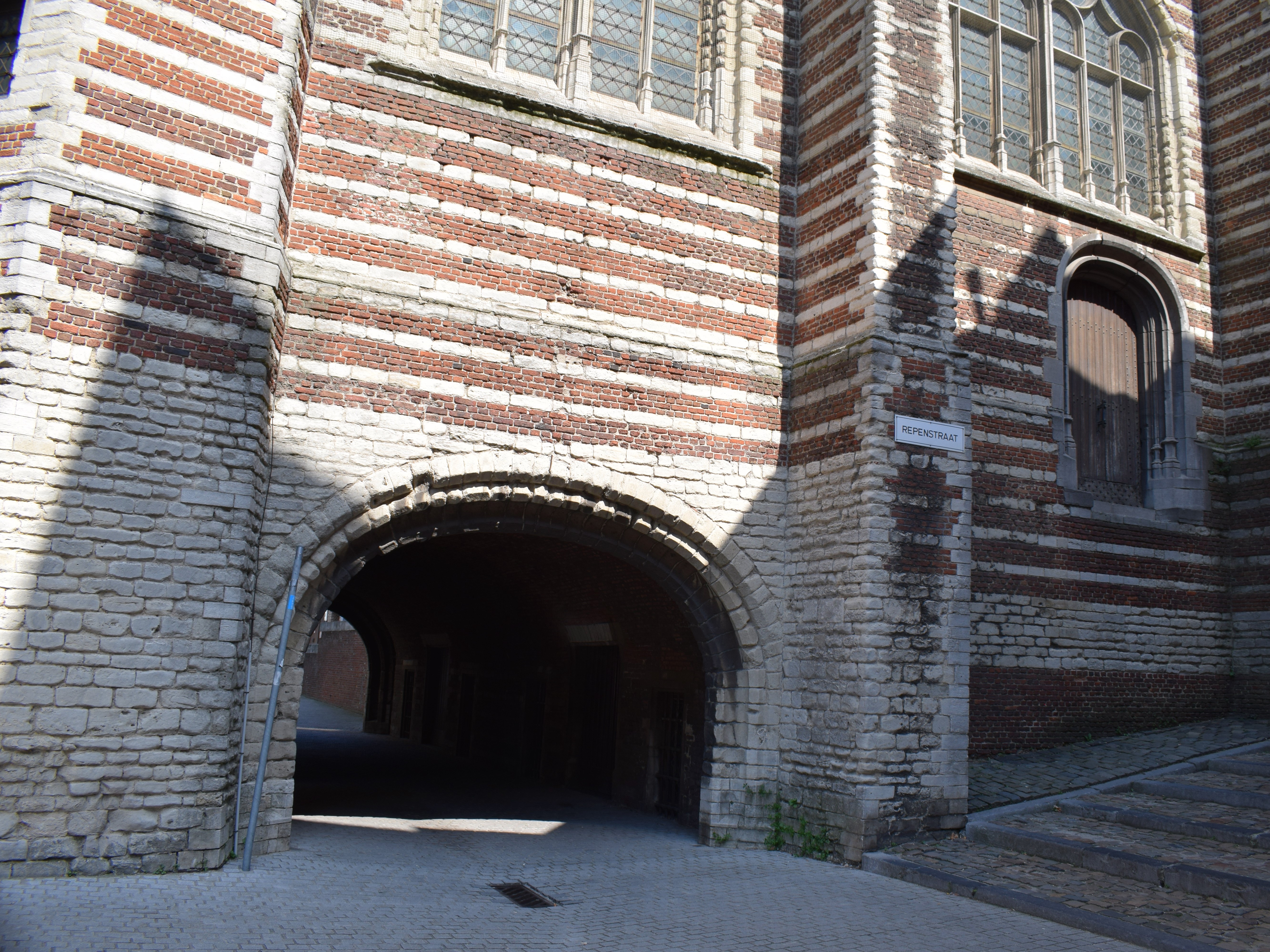 Archway, Museum Vleeshuis, Antwerp, Belgium