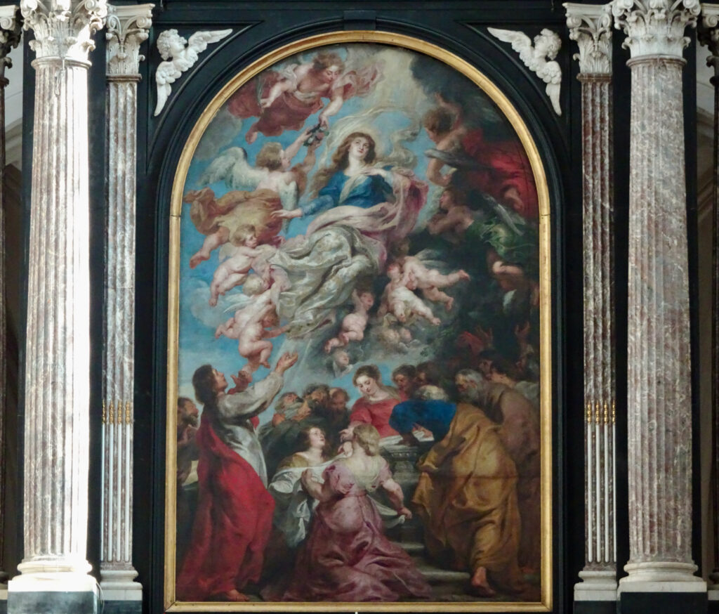 Assumption of the Virgin Mary, 1626, Rubens, Cathedral of Our Lady, Antwerp, Belgium