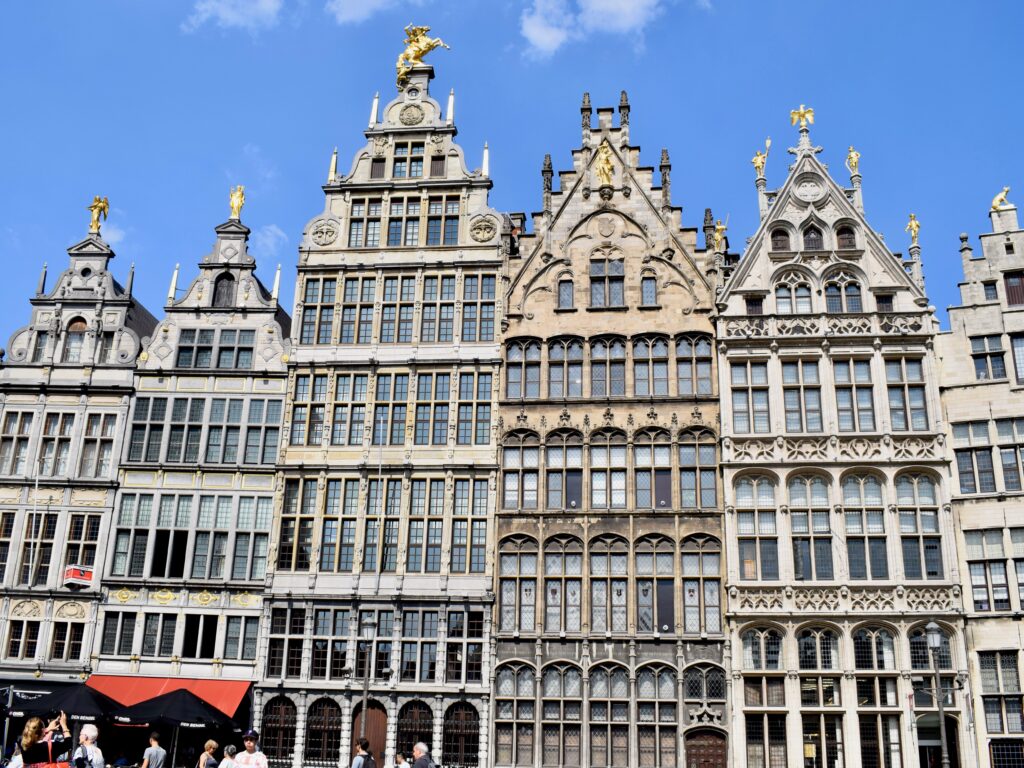 Buildings, Grote Markt, Antwerp, Belgium