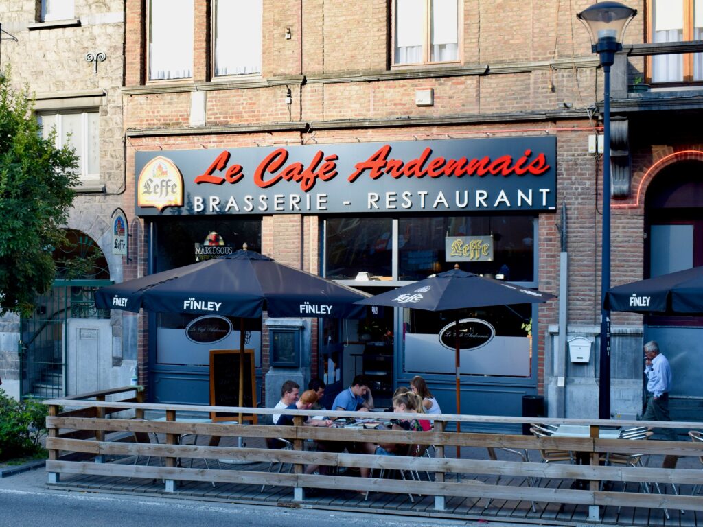 Le Cafe Ardennais, Dinant, Belgium