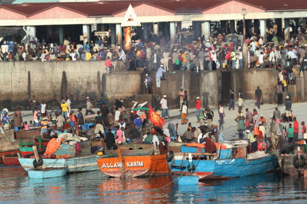 Colorful Boats, Dar es Salaam, Tanzania