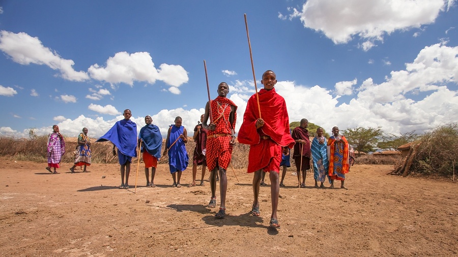 Maasai Warriors, Dar es Salaam, Tanzania