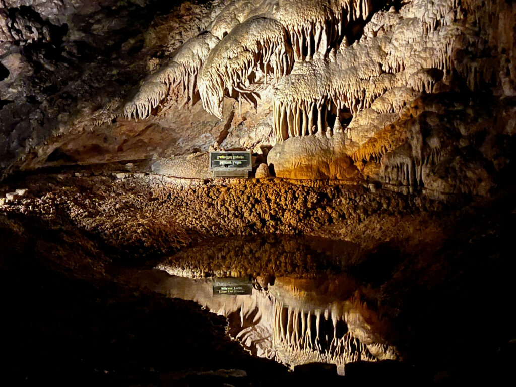 Mirror Lake, Carlsbad Caverns, New Mexico