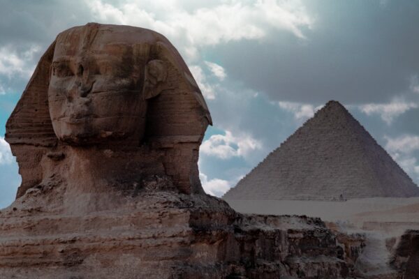 Sphinx and Pyramid, Egypt